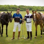 Preparing to take to the field of battle: RotorMotion’s managing director Philip Louis Amadeus (left) and George Galanopoulos, managing director of London Executive Aviation