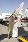 At the Dubai Airshow